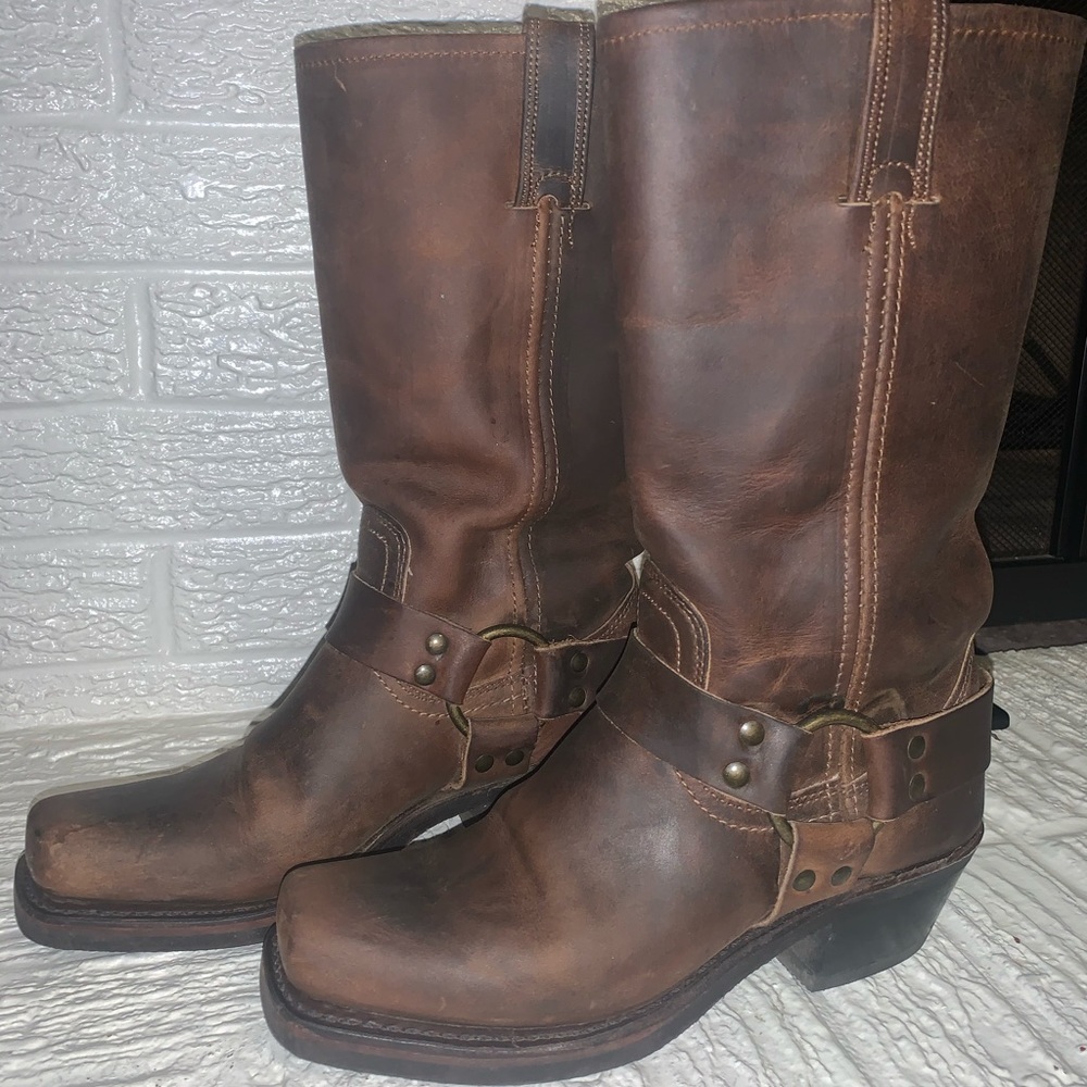 Frye 12r Harness Boots